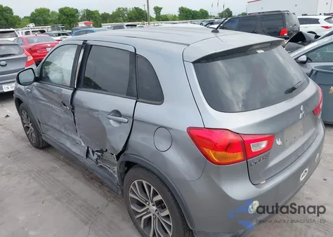 2016 Mitsubishi Outlander Sport 2.0 Es from USA, damaged, VIN JA4AP3AU2GZ059201